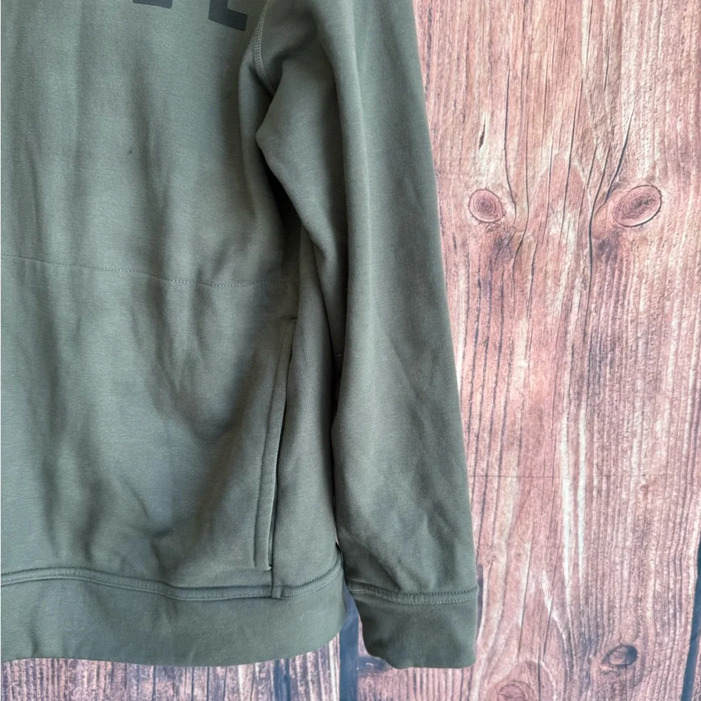 NOBULL Men's Army Green Training Athletic Performance Sweater - Picture 3 of 5